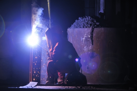 welder at work