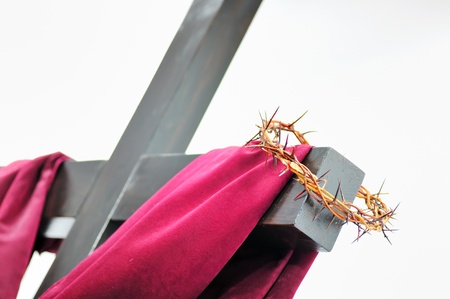 the crown of thorns and the cross