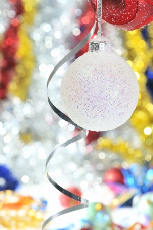 Christmas ball decorationの写真素材