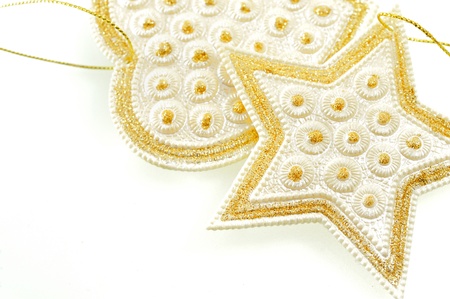 Christmas decoration isolatedの写真素材