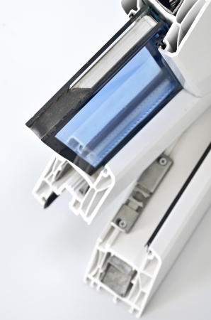 PVC window profileの写真素材