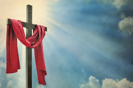cross on white background cross on white background