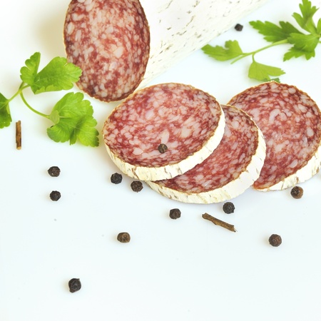 salami slices