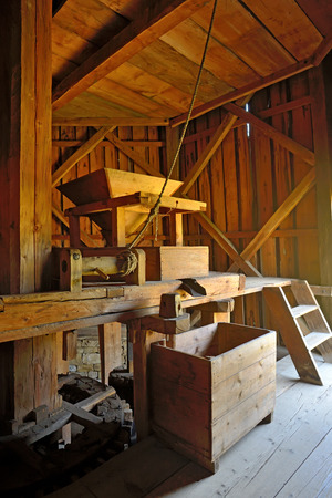 Details of interior old millの写真素材