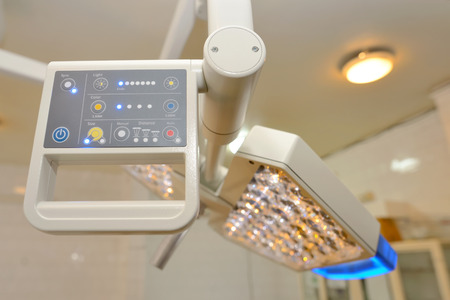LED surgical lights system in operating room の写真素材