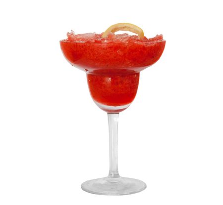 Strawberry Daiquiri Cocktailの写真素材