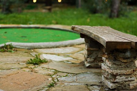 Mini golfの写真素材