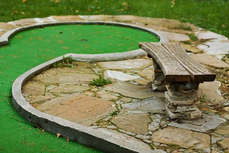 Mini golfの写真素材