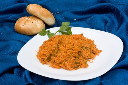Carrot saladの写真素材