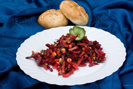 Beetroot saladの写真素材