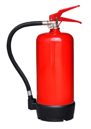 Fire-extinguisher isolated の写真素材