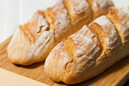 Fresh tasty bread  Cereal food in traditional style の写真素材