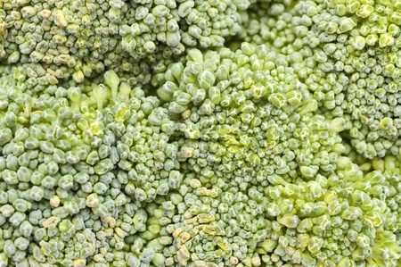 Close-up of Broccoli Florets
