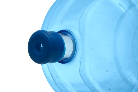 Water Bottle isolated on white background with a clipping path