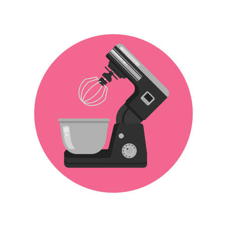 Mixer kitchen cafe mixing food stand modelのイラスト素材