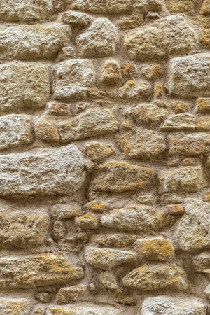 Close up of a stone wallの写真素材