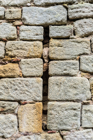 Close up of a stone wall