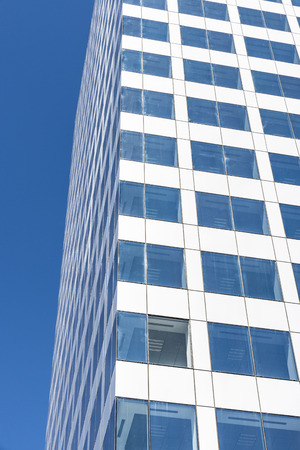 skyscraper with clear sky in Barcelonaのeditorial素材