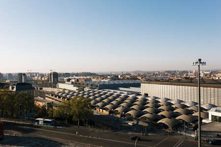 Overview of Atocha Railway stationのeditorial素材