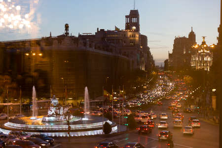 AlcalÃ¡ street form casa AmÃ©rica, Madrid. Spain