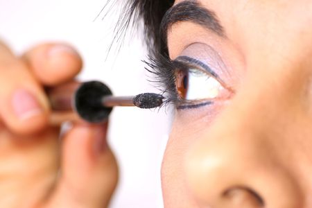 Make up eyesの写真素材