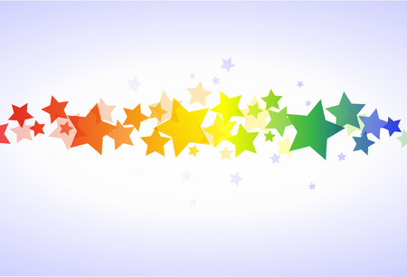 Colorful stars for abstract wallpaper のイラスト素材