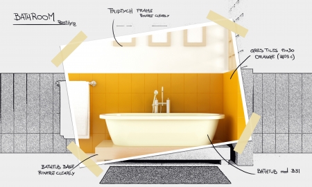 Interior design projectの写真素材