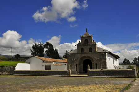 La Balbanera Church in Ecuadorの写真素材