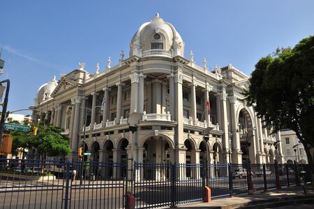 Monument along the riverfront of the city of Guayaquil, Ecuadorの写真素材
