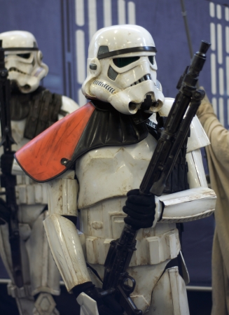 Stormtrooper from Star Wars movie