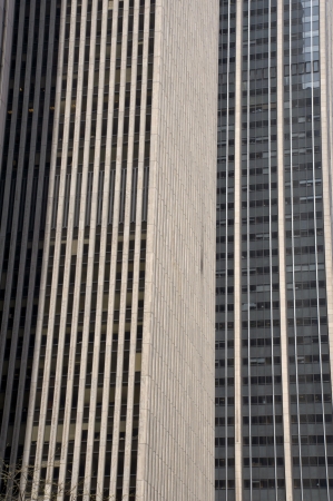 Skyscrapers in New York Cityの写真素材