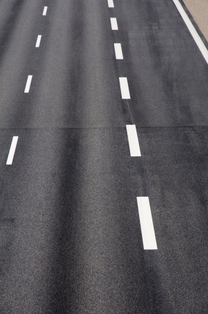 An empty motorwayの写真素材