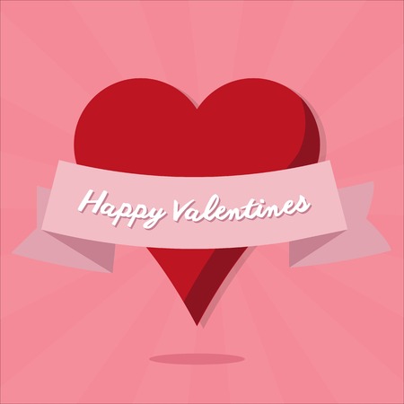 valentines hartのイラスト素材