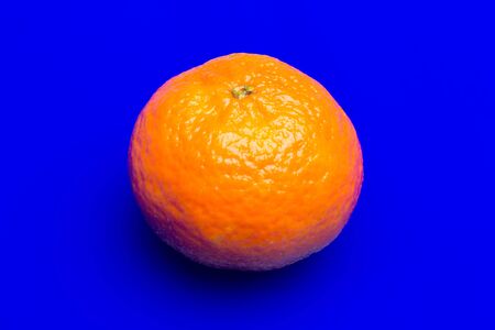Tangerine is a very easy fruit to peel with your hands. The bark is orange with a sweet taste and a certain acid touch; Rich in vitamin, it is eaten raw.の写真素材