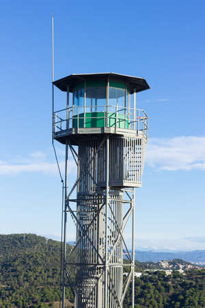 Observation tower used for fire prevention.の素材 [FY310158936985]