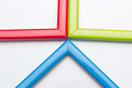 Color range wrapped by a gift ribbon. Color swatch. Primary colors and pastel shades wrapped by a...