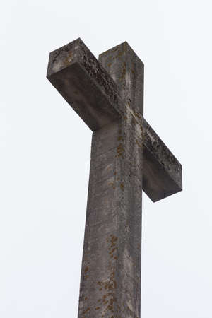 Stone cross, a symbol of Christianity for 2000 yearsの写真素材
