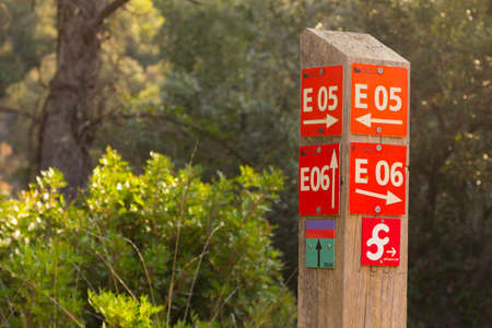 signposting of mountain roads