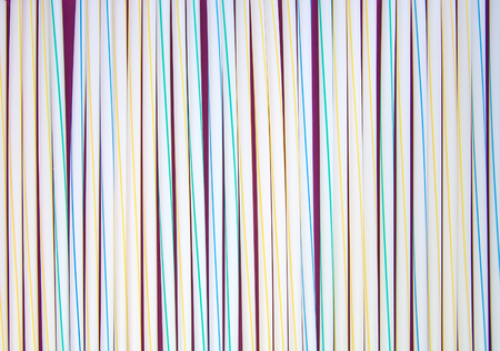 Set of white and colored drinking straws. Backgroundの写真素材