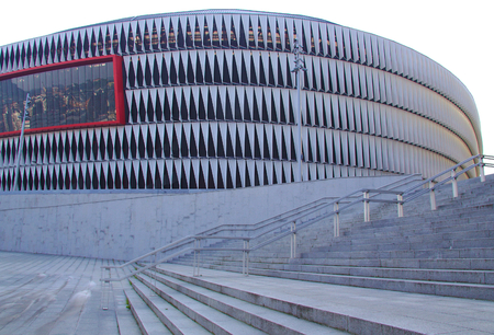 BILBAO, SPAIN - MAY 28 2015:  View of San Mames, Athletic Club football team home stadium. Bilbao, Basque Country - Spainのeditorial素材