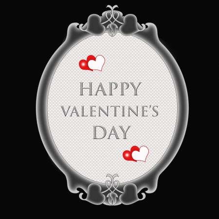 Happy Valentine s day illustrationの写真素材