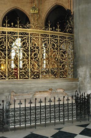 Tomb of a popeの写真素材