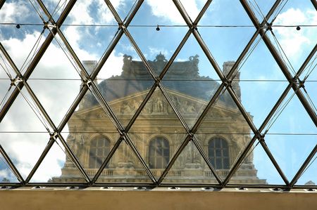 Monument and windowの写真素材