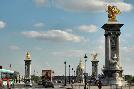 Alexander Bridge - Parisの写真素材