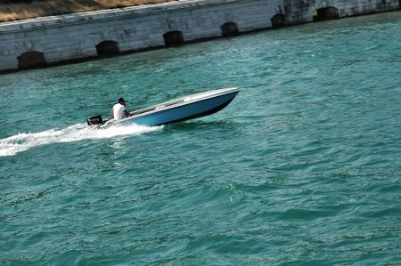 Fast boatの写真素材