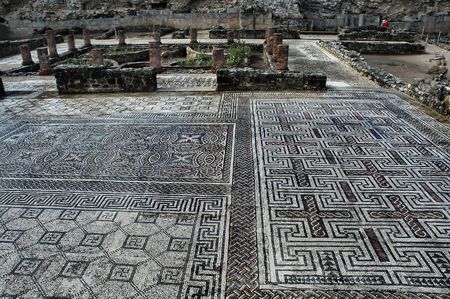 Roman ruins - Portugalの写真素材