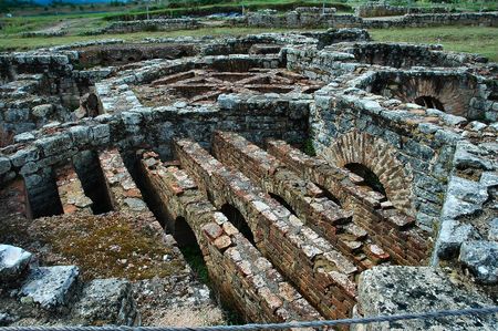 Roman ruins - Portugalの写真素材