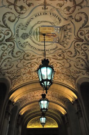 Ceiling decorationの写真素材