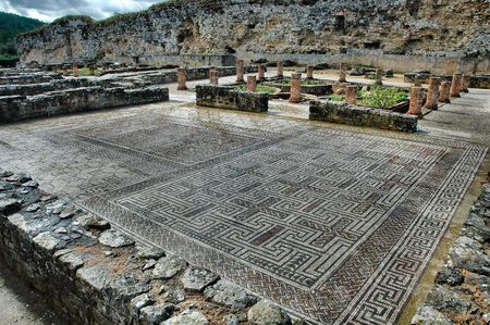 Roman ruins - Portugalの写真素材
