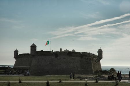 Portuguese castleの写真素材